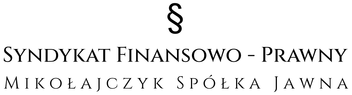 Logo Syndykat Finansowo-Prawny Mikołajczyk — realizacja 27web